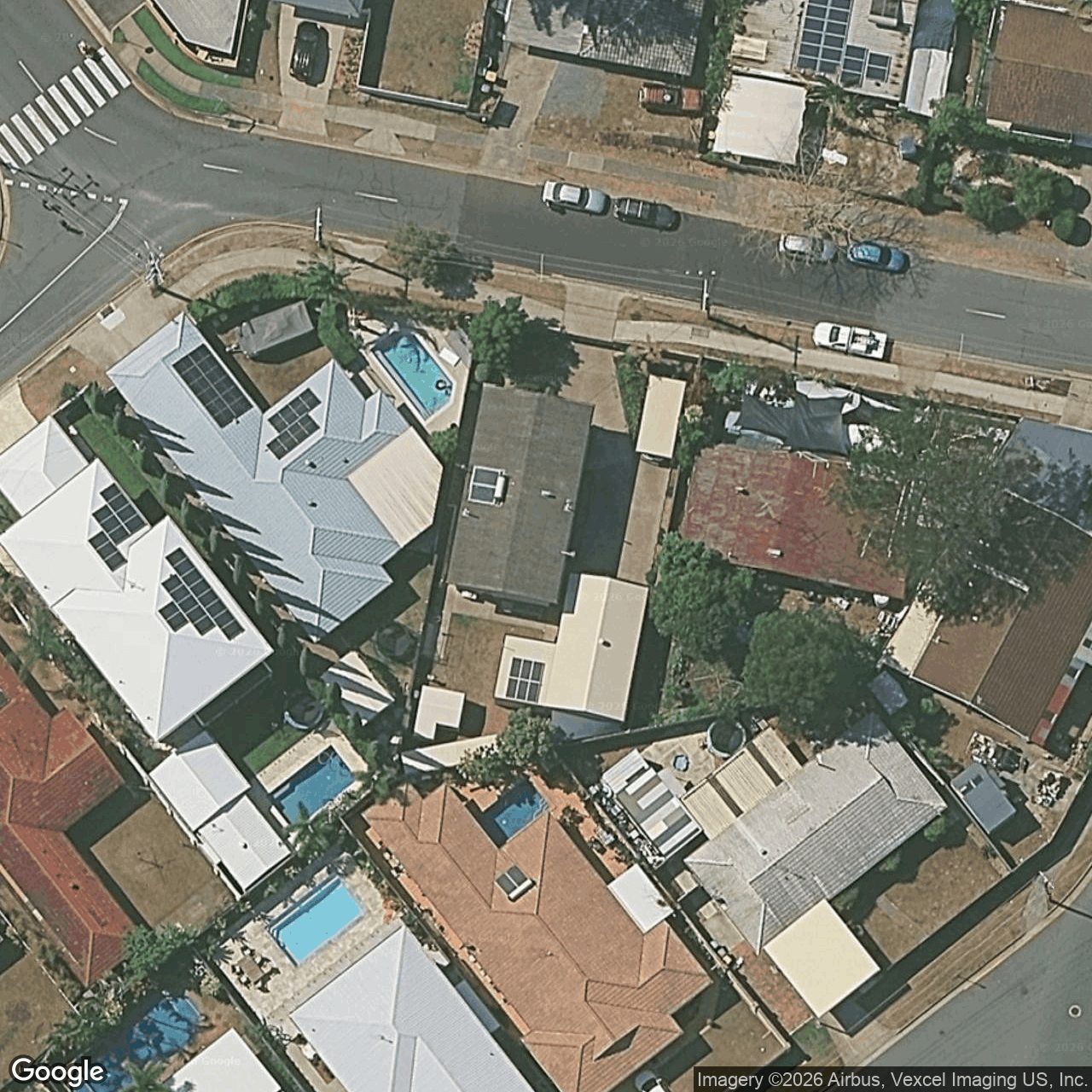 Aerial view of 14 Bordeaux Parade, Mermaid Waters QLD 4218