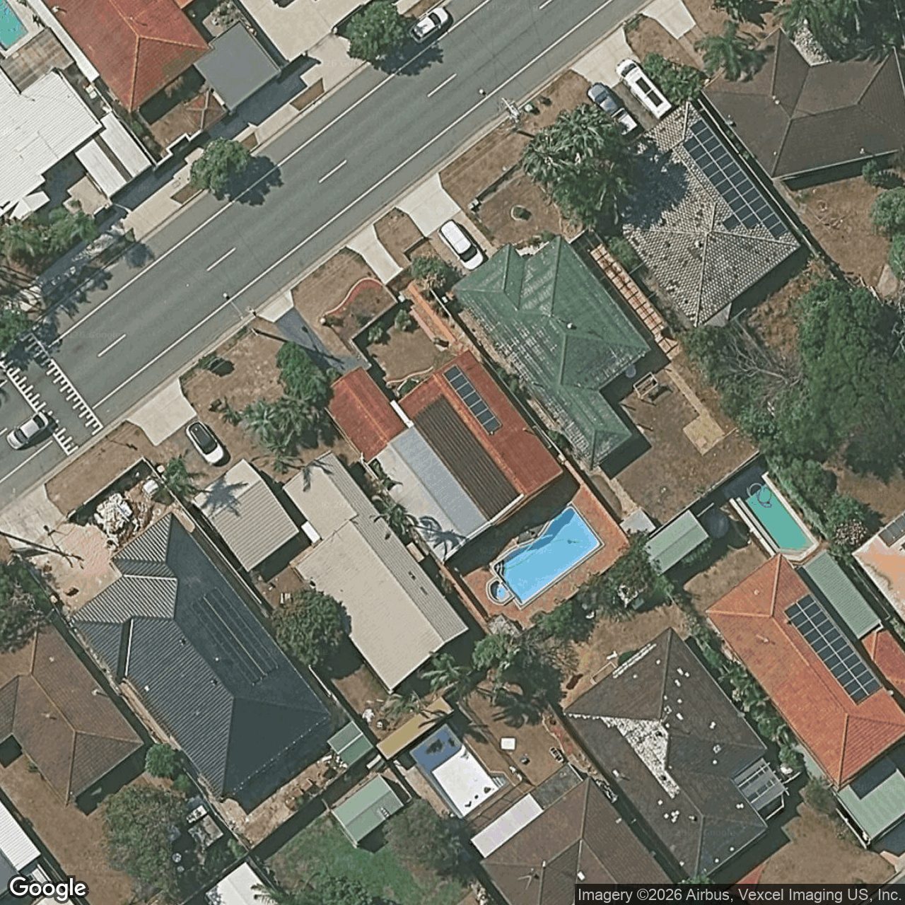 Aerial view of 44 Surfers Avenue, Mermaid Waters QLD 4218