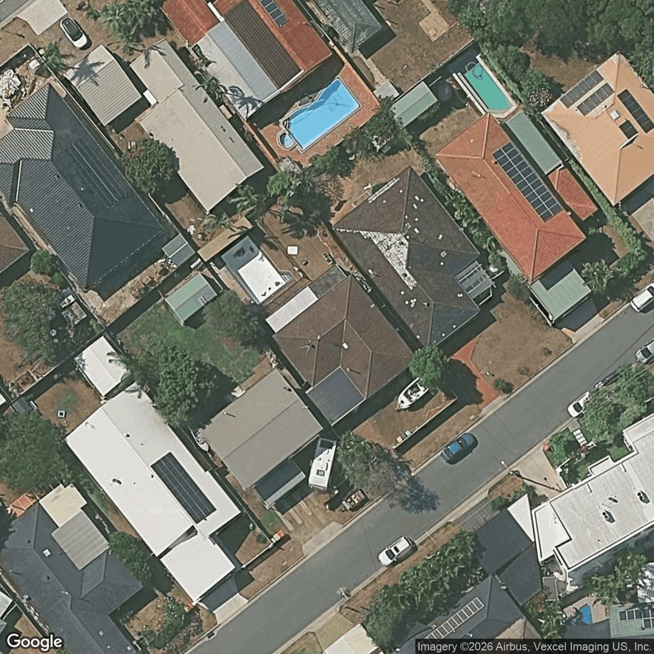 Aerial view of 8 Mascala Parade, Mermaid Waters QLD 4218