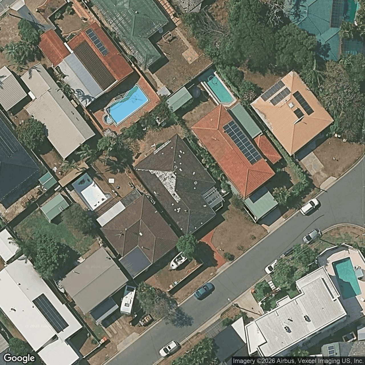 Aerial view of 6 Mascala Parade, Mermaid Waters QLD 4218