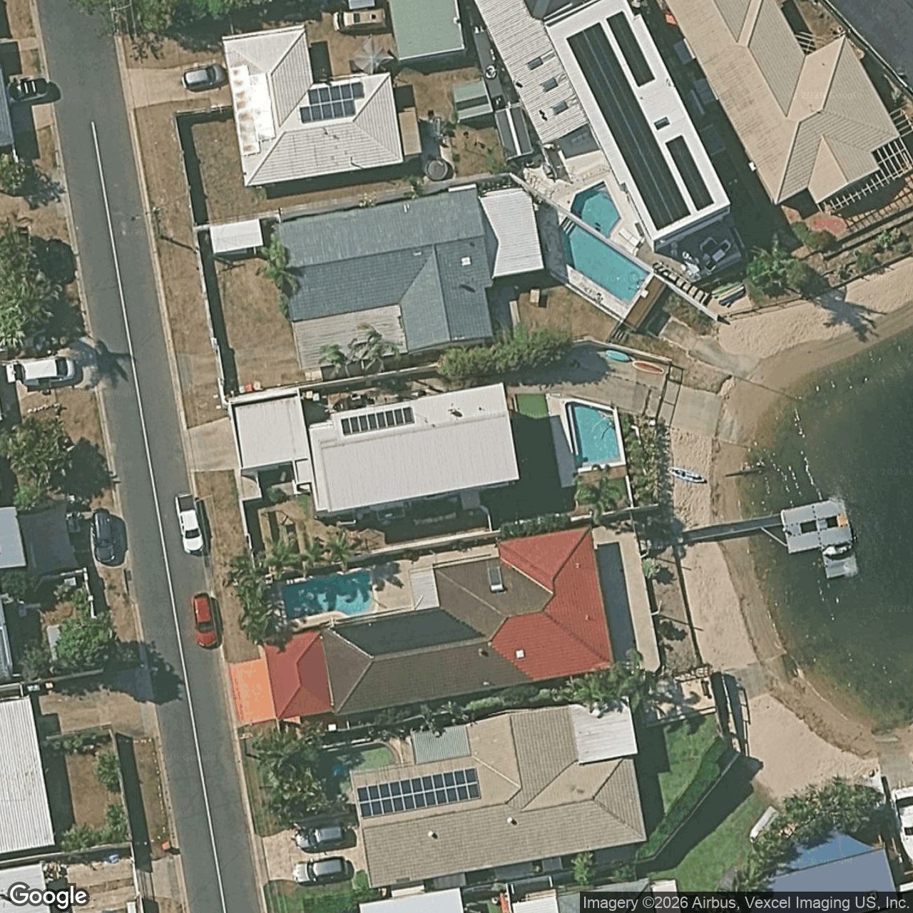 Aerial view of 7 Verdichio Avenue, Mermaid Waters QLD 4218