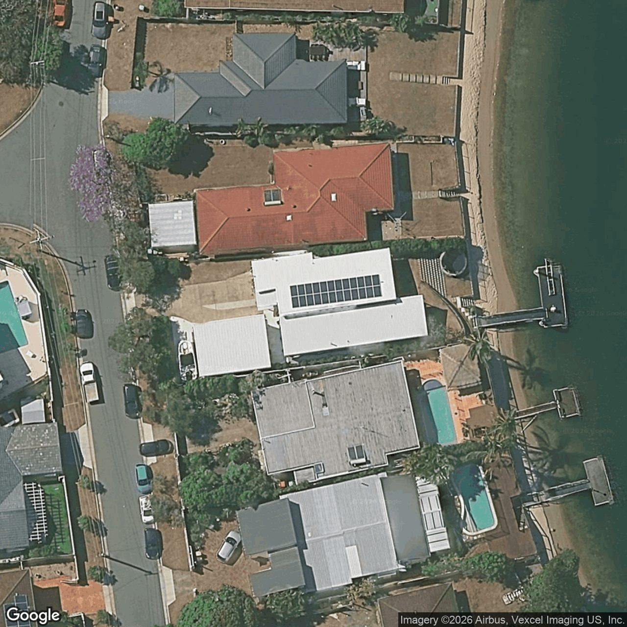 Aerial view of 19 Vatakoula Parade, Mermaid Waters QLD 4218