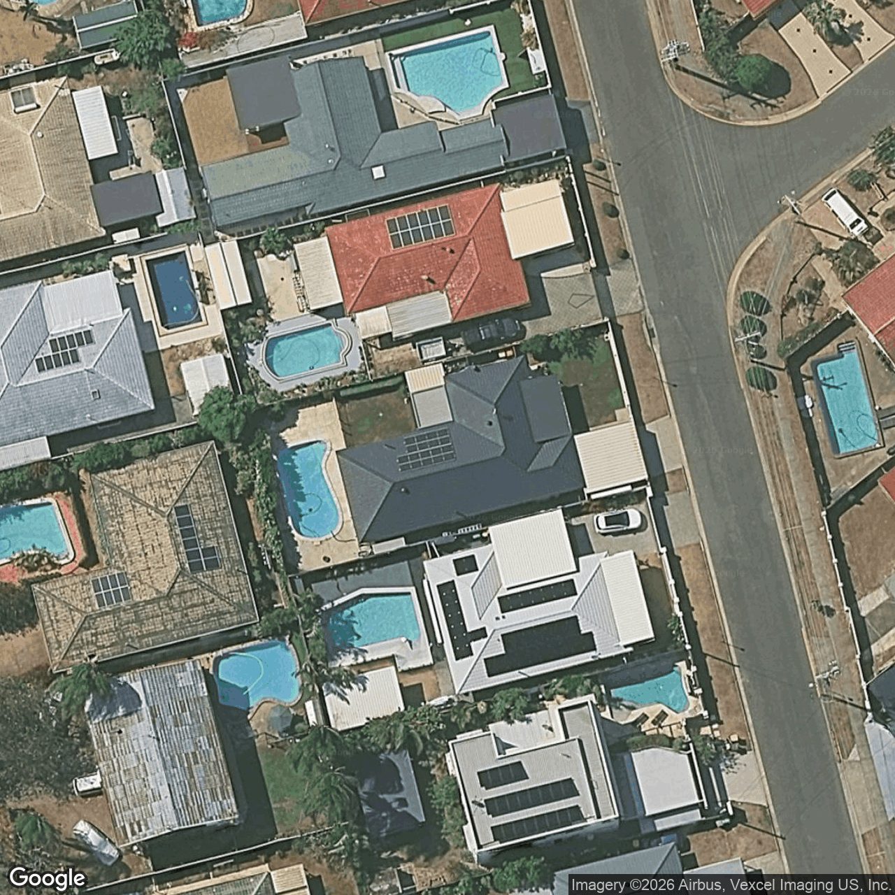 Aerial view of 81 Vatakoula Parade, Mermaid Waters QLD 4218