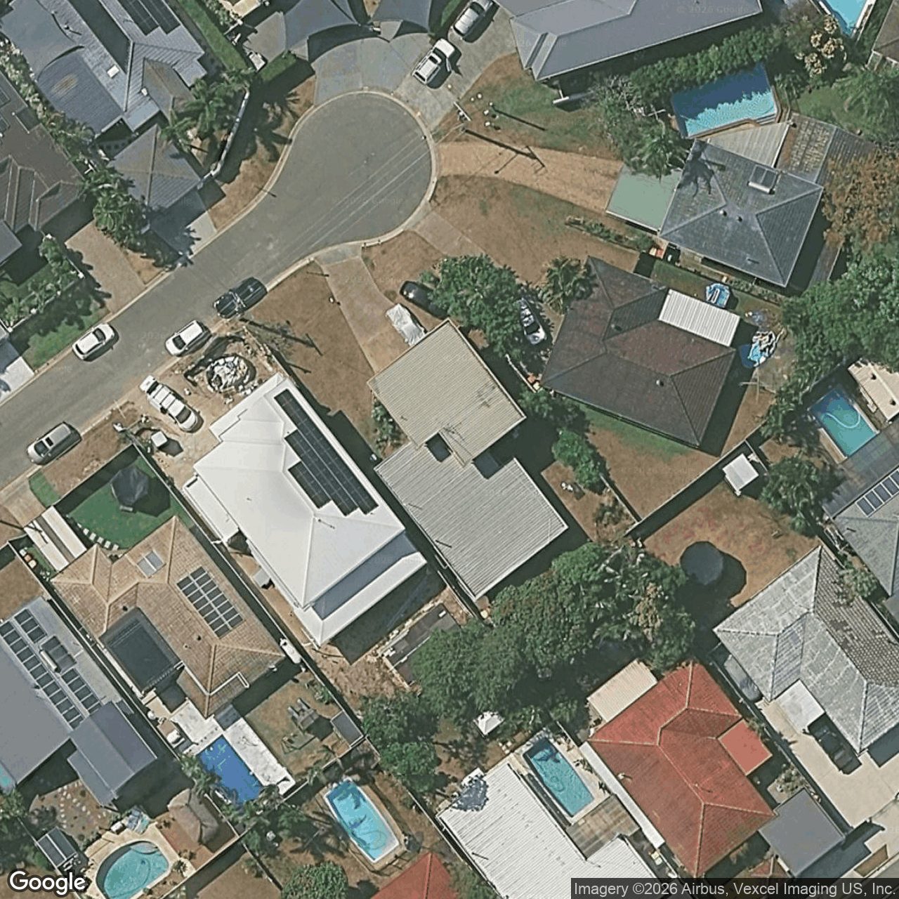 Aerial view of 9 Chianti Avenue, Mermaid Waters QLD 4218