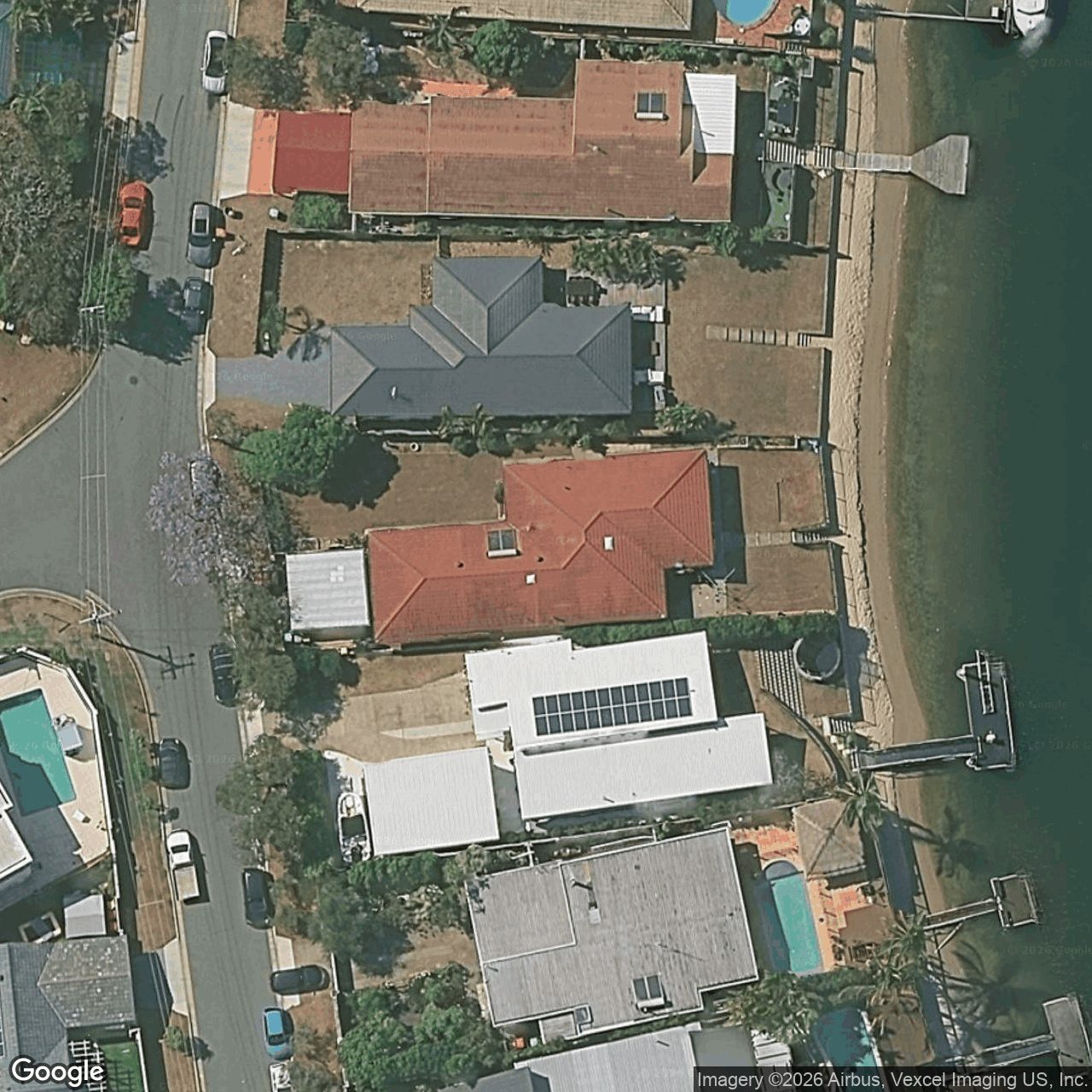 Aerial view of 17 Vatakoula Parade, Mermaid Waters QLD 4218