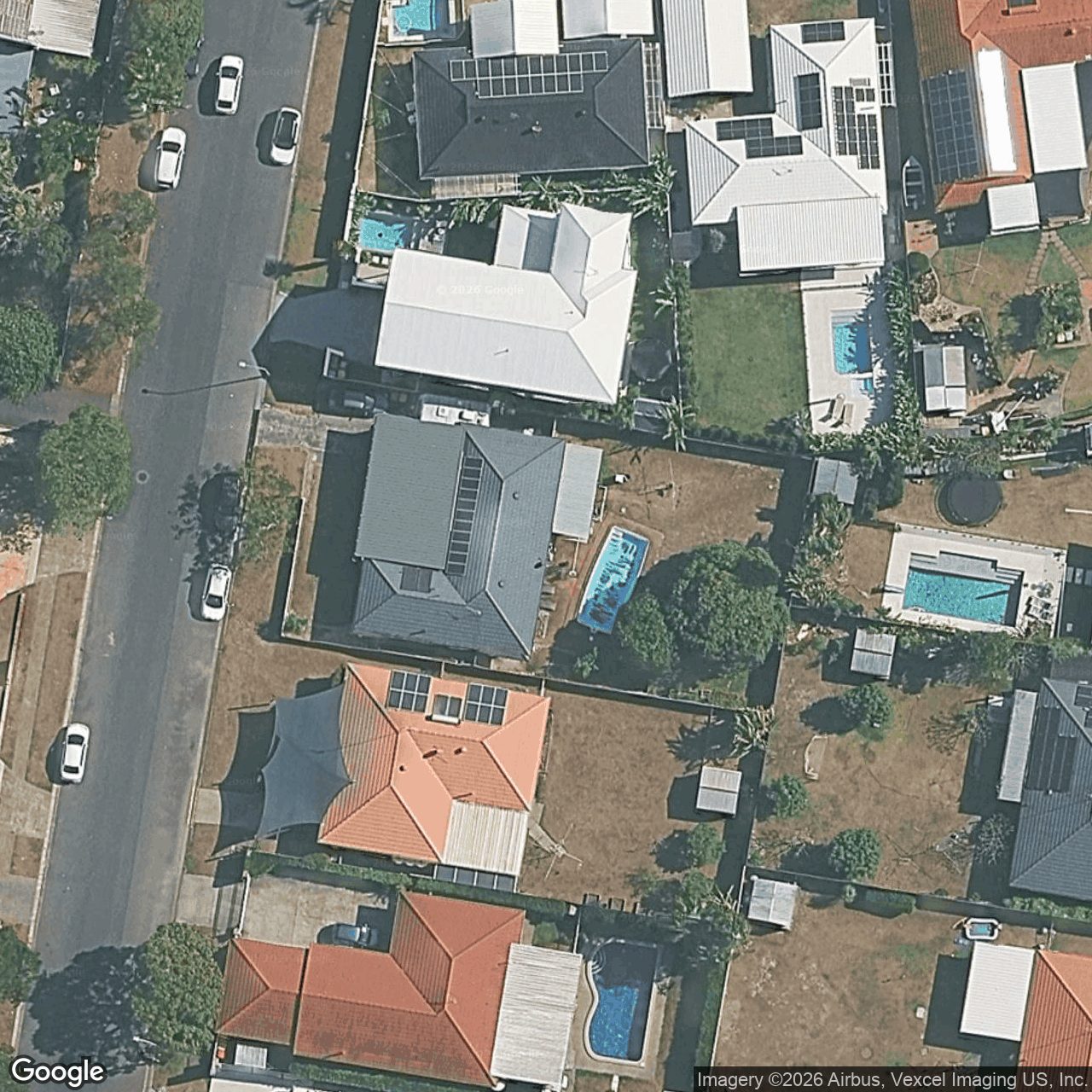 Aerial view of 23 Peter Parade, Mermaid Waters QLD 4218