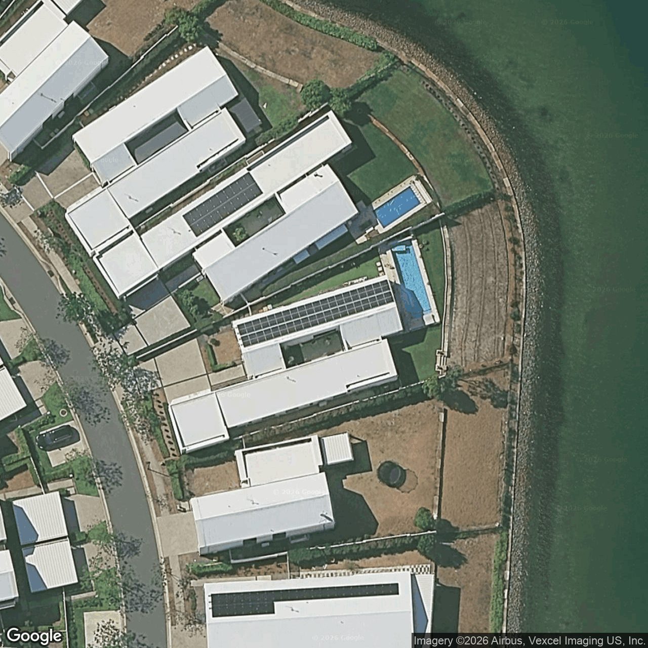 Aerial view of 20 Sanctuary Court, Mermaid Waters QLD 4218