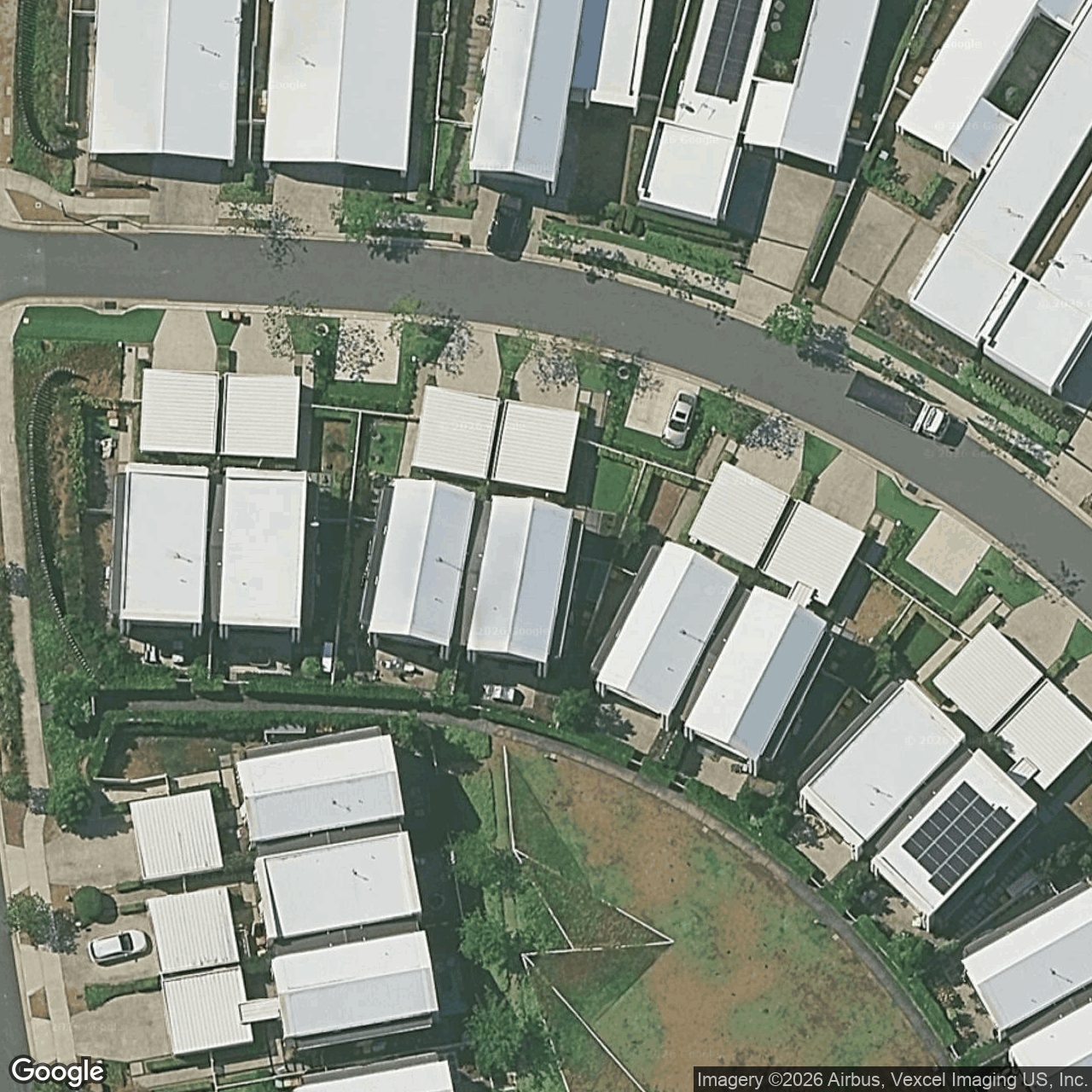 Aerial view of 7 Sanctuary Court, Mermaid Waters QLD 4218