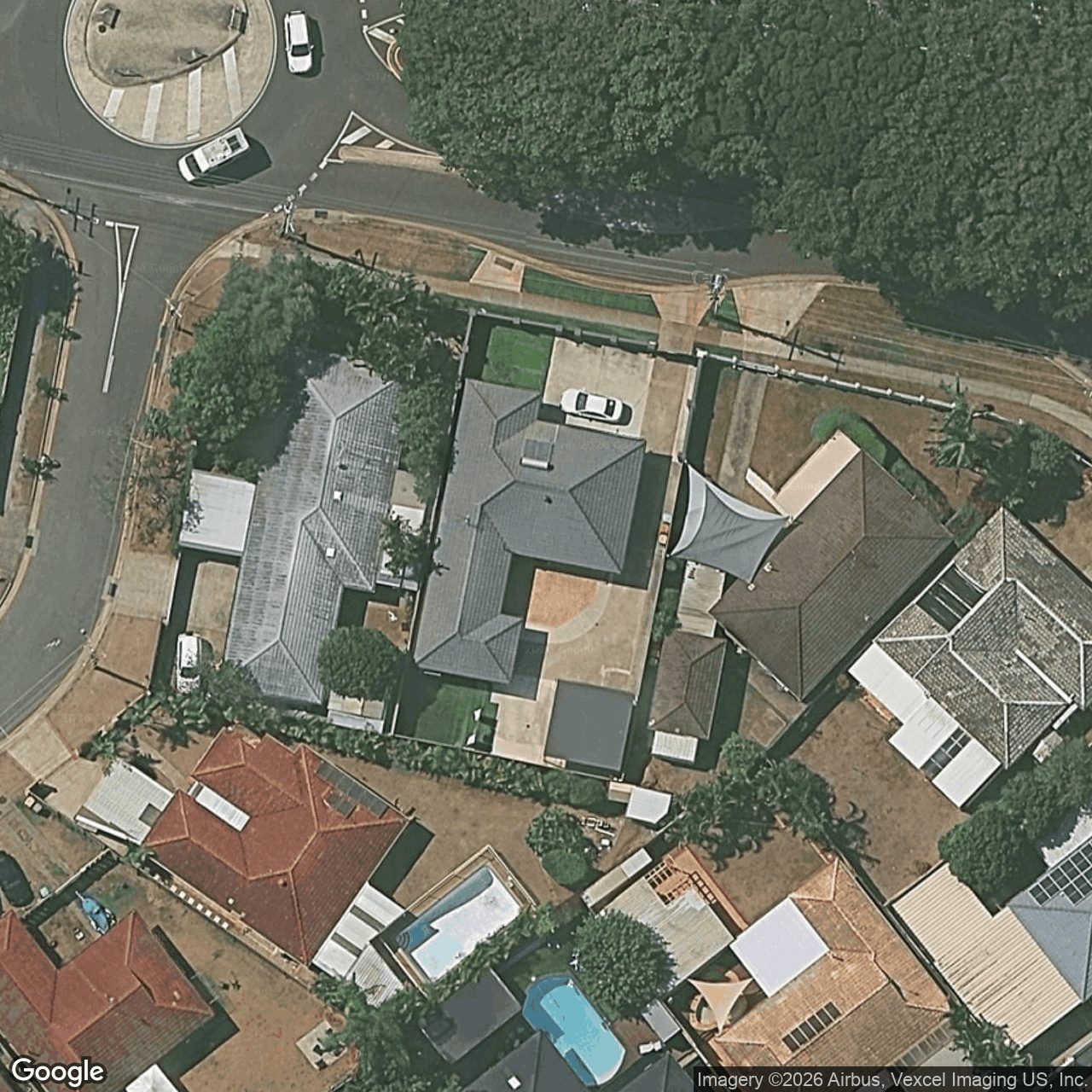 Aerial view of 8 Melody Street, Mermaid Waters QLD 4218