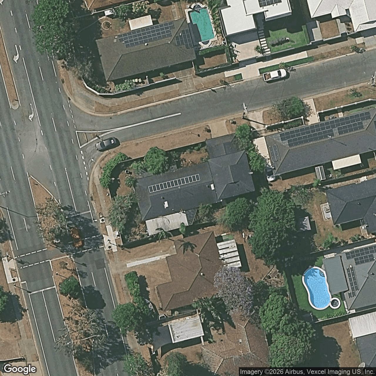 Aerial view of 46 Bordeaux Parade, Mermaid Waters QLD 4218