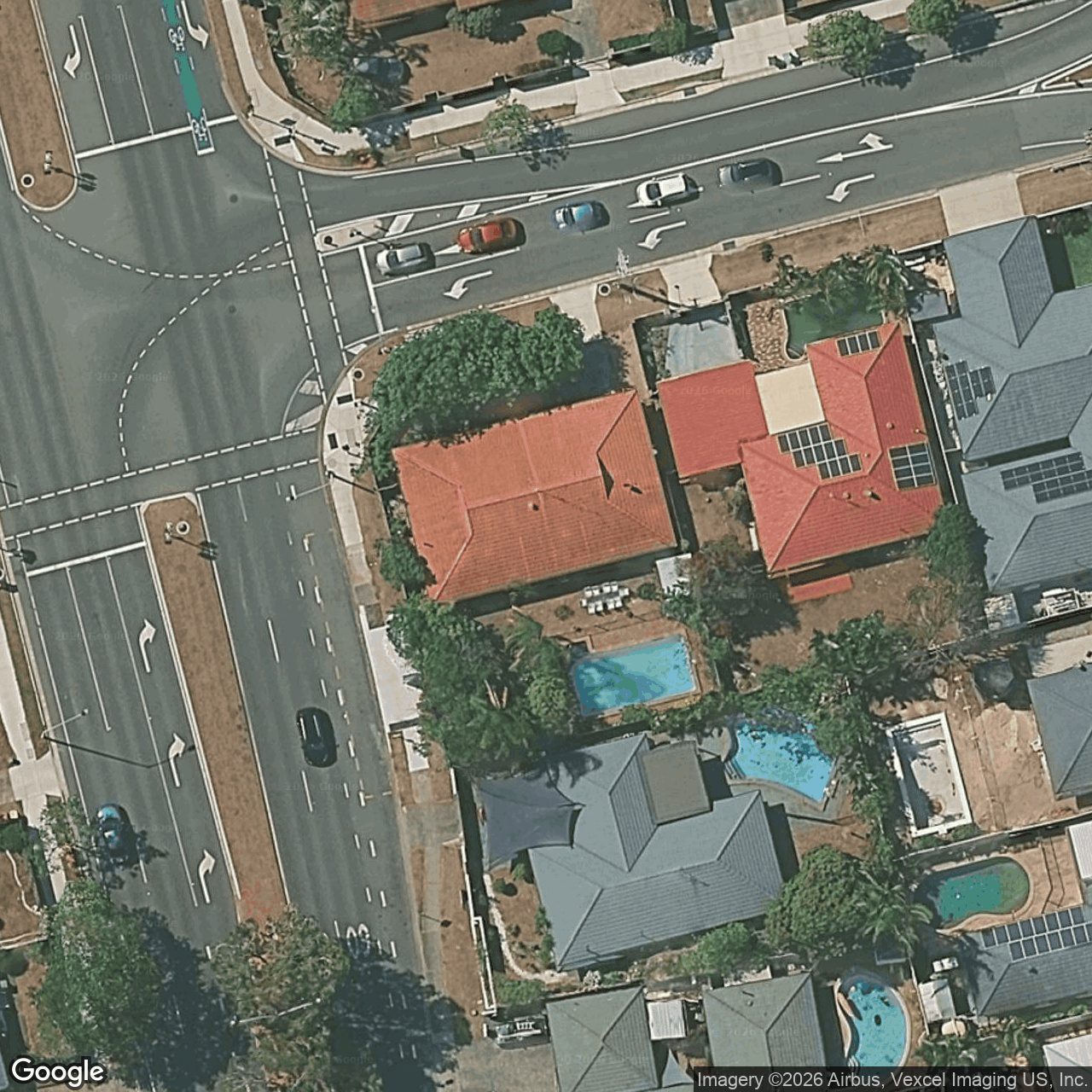 Aerial view of 64 Surfers Avenue, Mermaid Waters QLD 4218