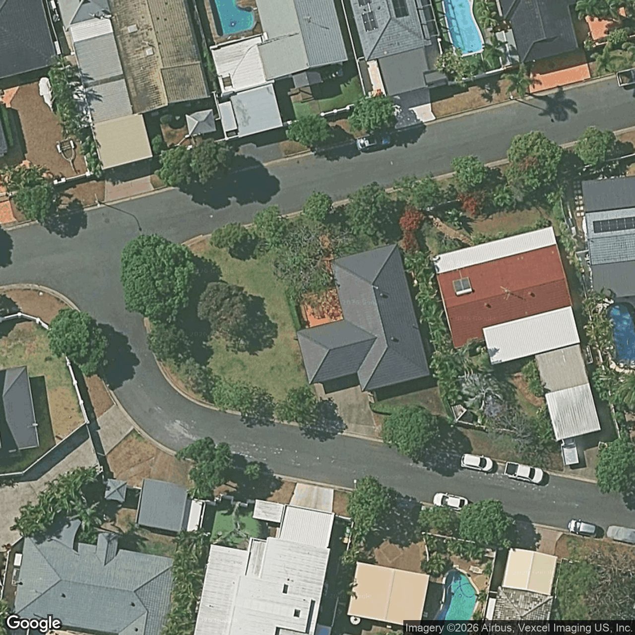 Aerial view of 15 Gretel Drive, Mermaid Waters QLD 4218