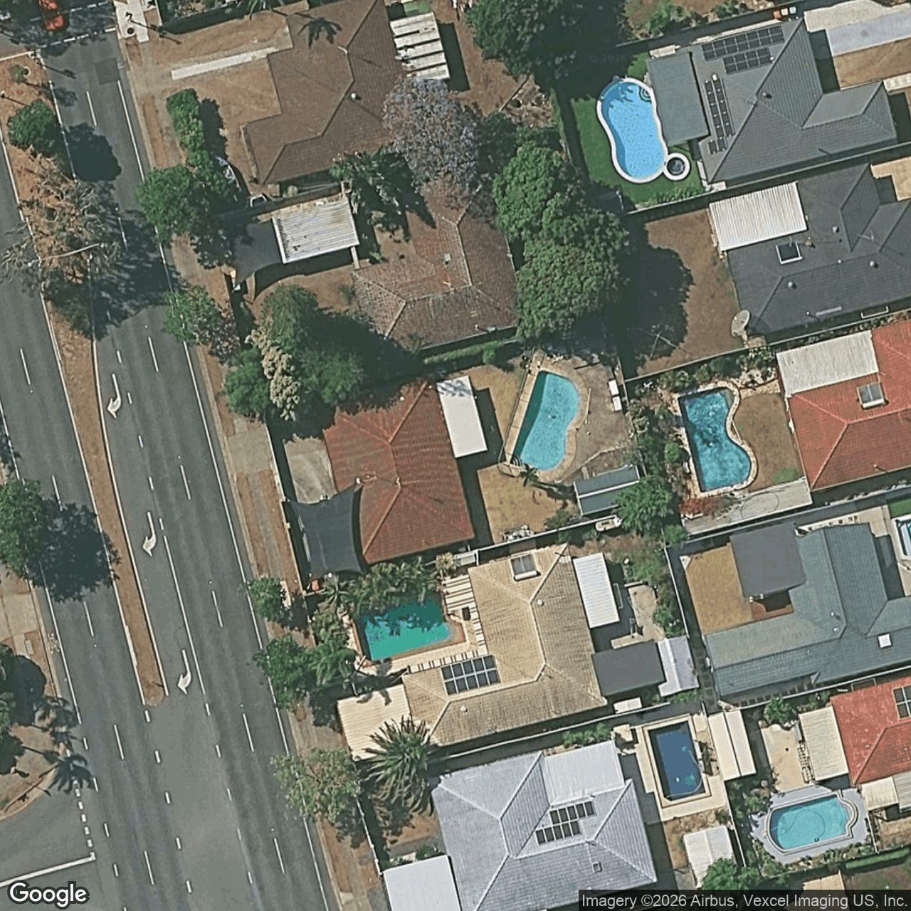 Aerial view of 124 Sunshine Boulevard, Mermaid Waters QLD 4218