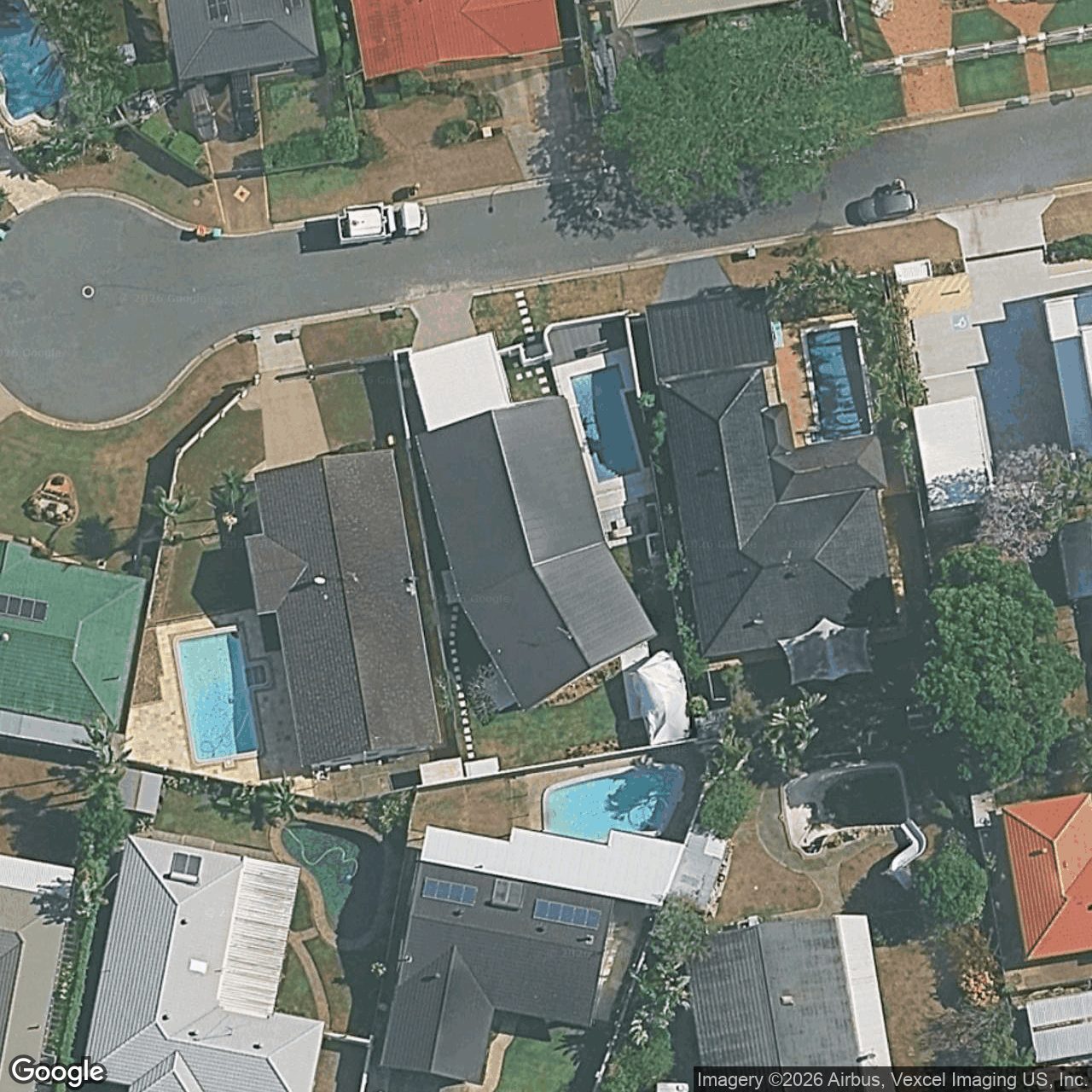 Aerial view of 6 Gallileo Place, Mermaid Waters QLD 4218