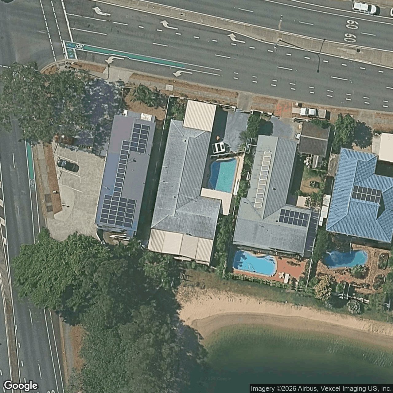 Aerial view of 84 Markeri Street, Mermaid Waters QLD 4218