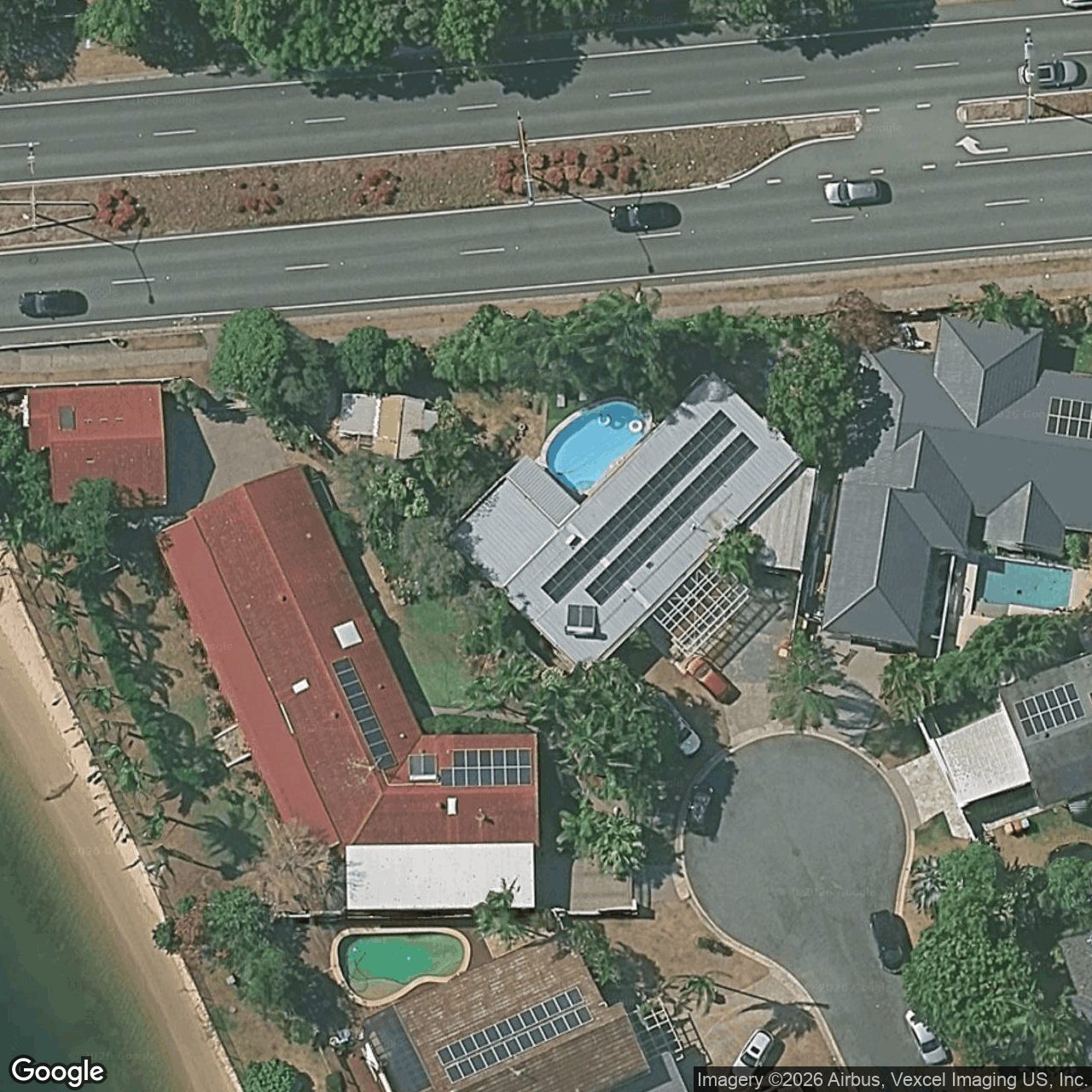 Aerial view of 23 Oriana Drive, Mermaid Waters QLD 4218