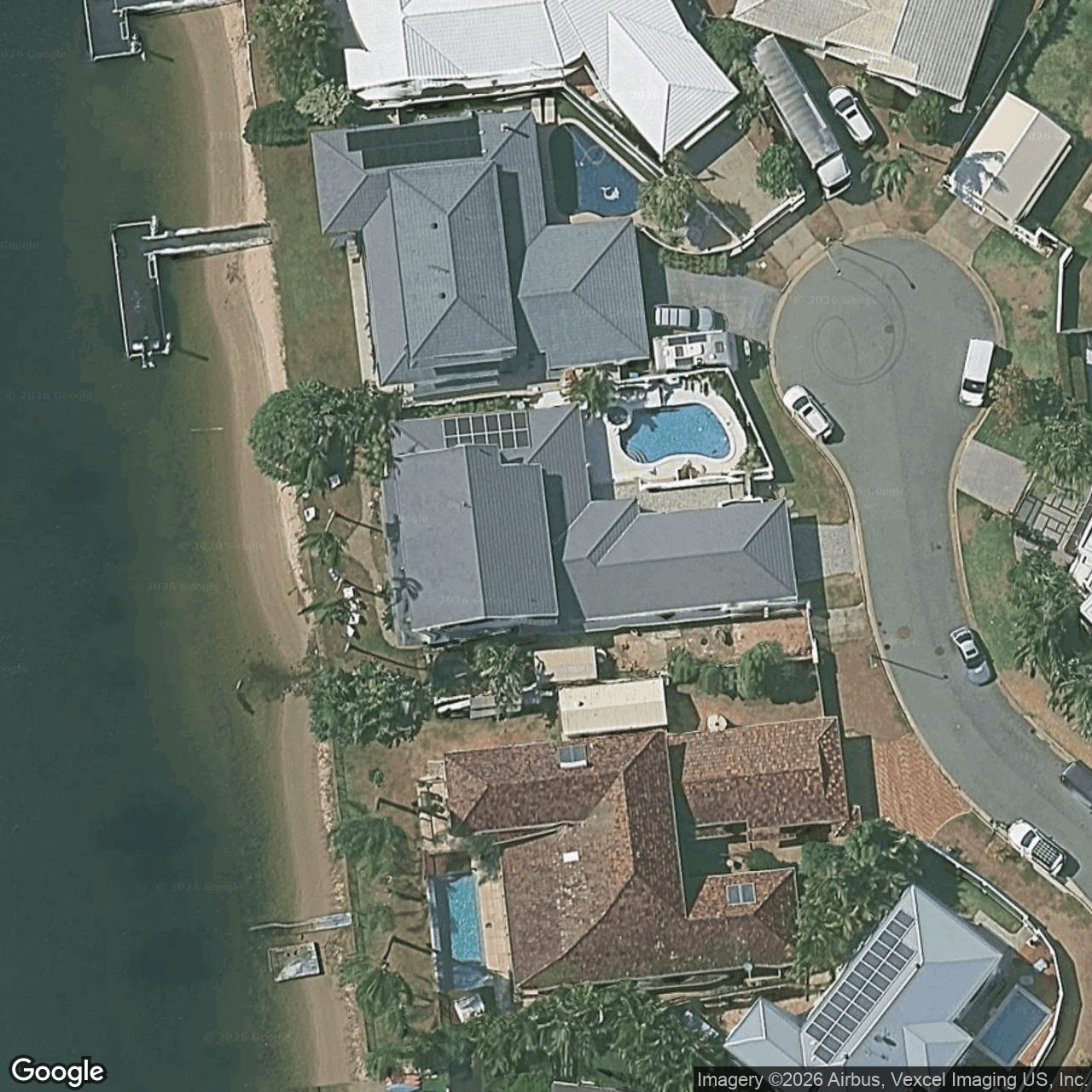 Aerial view of 6 Ondine Court, Mermaid Waters QLD 4218