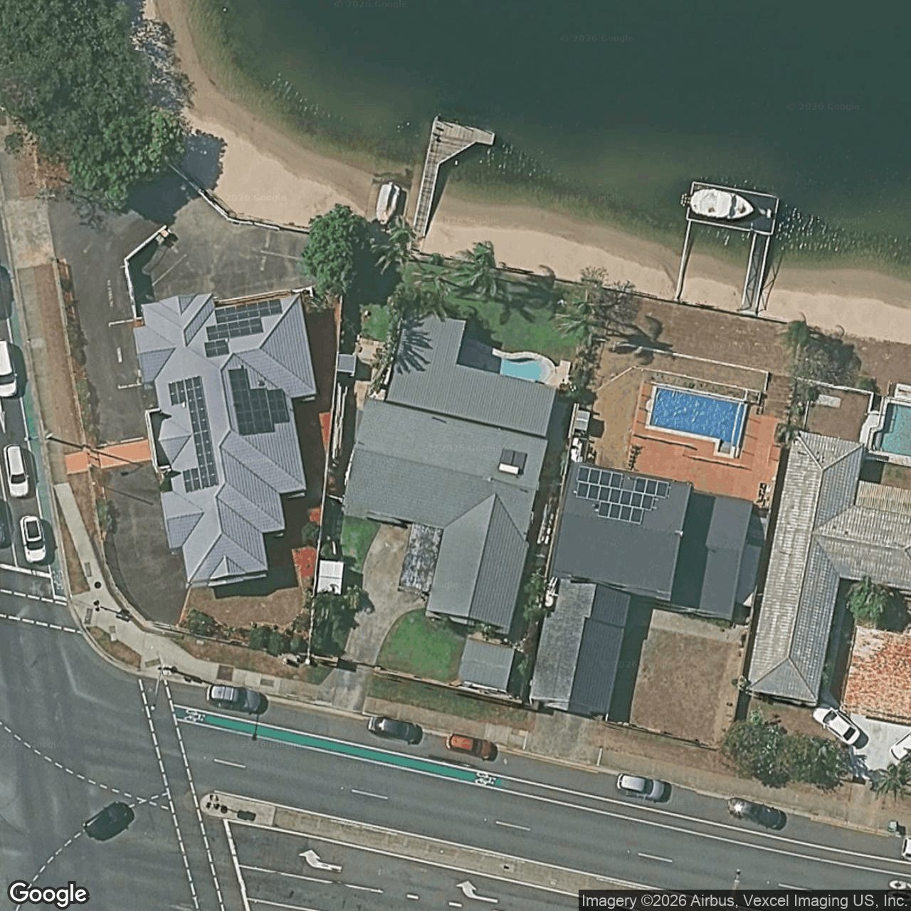 Aerial view of 81 Markeri Street, Mermaid Waters QLD 4218