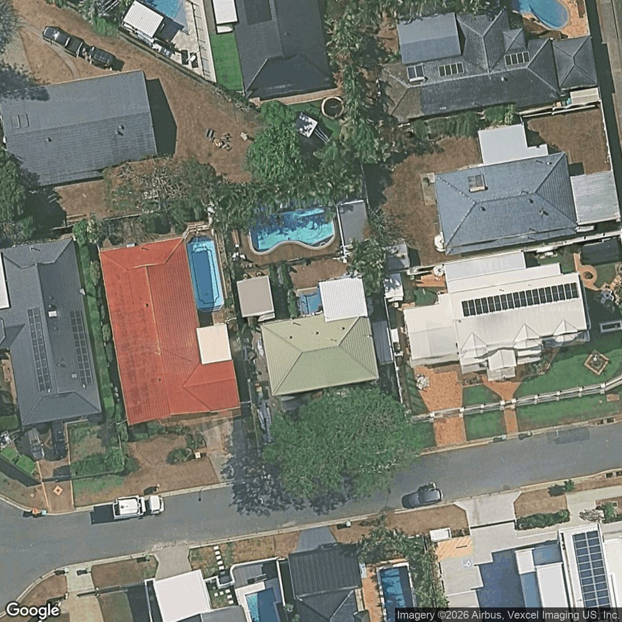 Aerial view of 3 Gallileo Place, Mermaid Waters QLD 4218