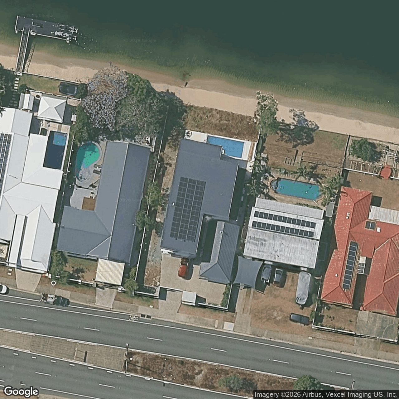 Aerial view of 71 Markeri Street, Mermaid Waters QLD 4218