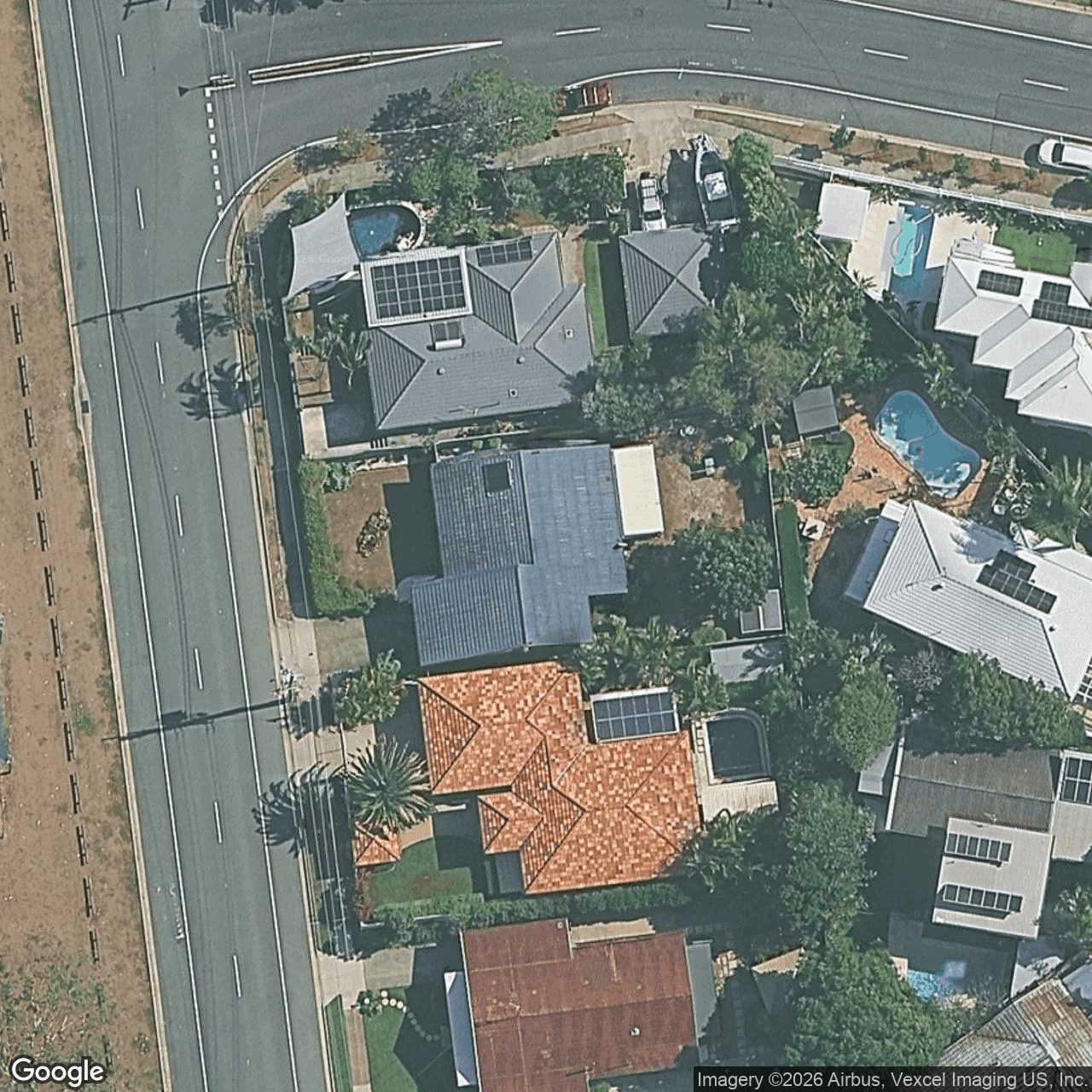 Aerial view of 71 Alec Avenue, Mermaid Waters QLD 4218