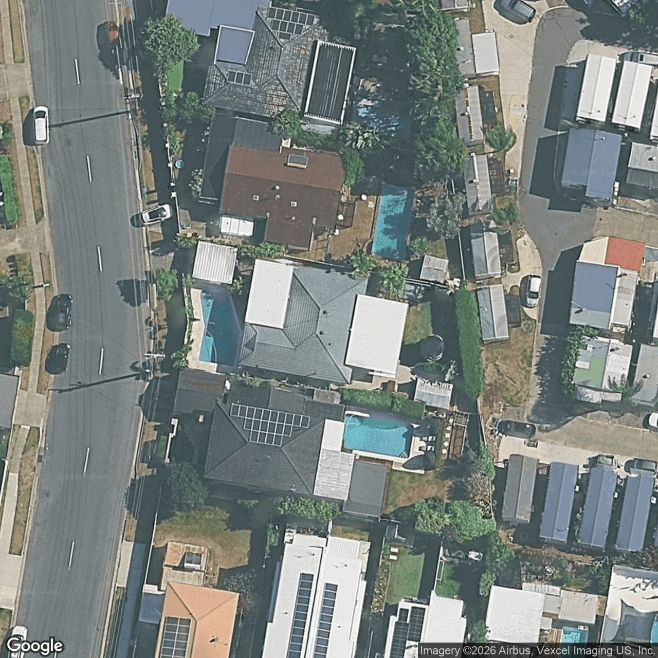 Aerial view of 17 Alec Avenue, Mermaid Waters QLD 4218