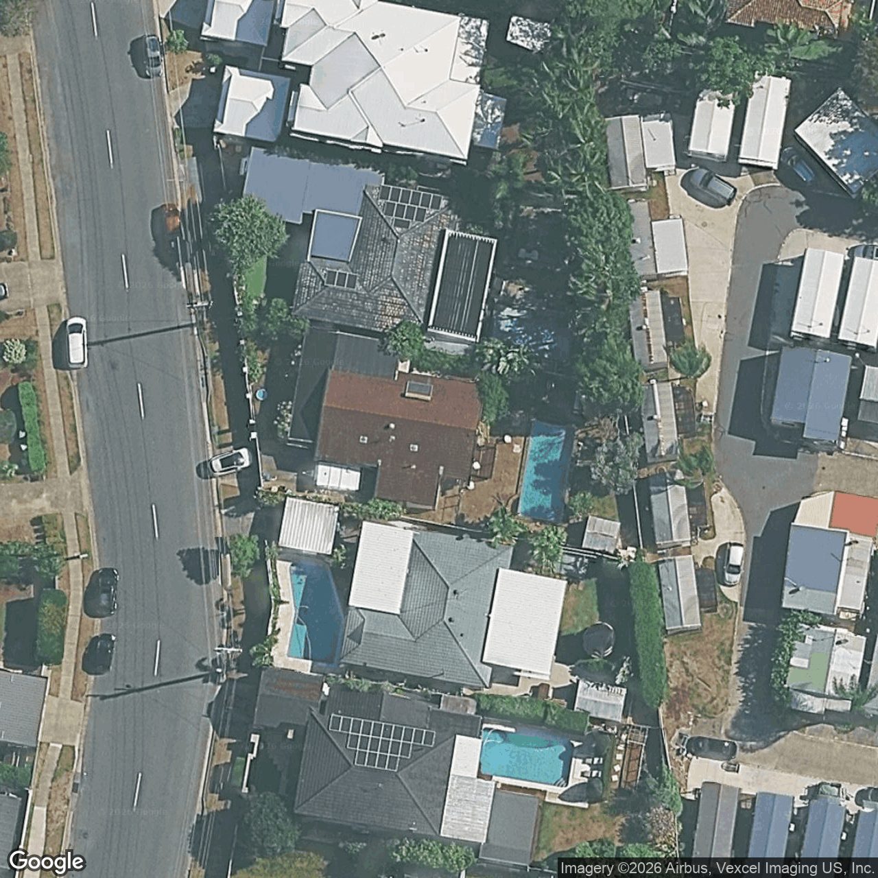 Aerial view of 19 Alec Avenue, Mermaid Waters QLD 4218