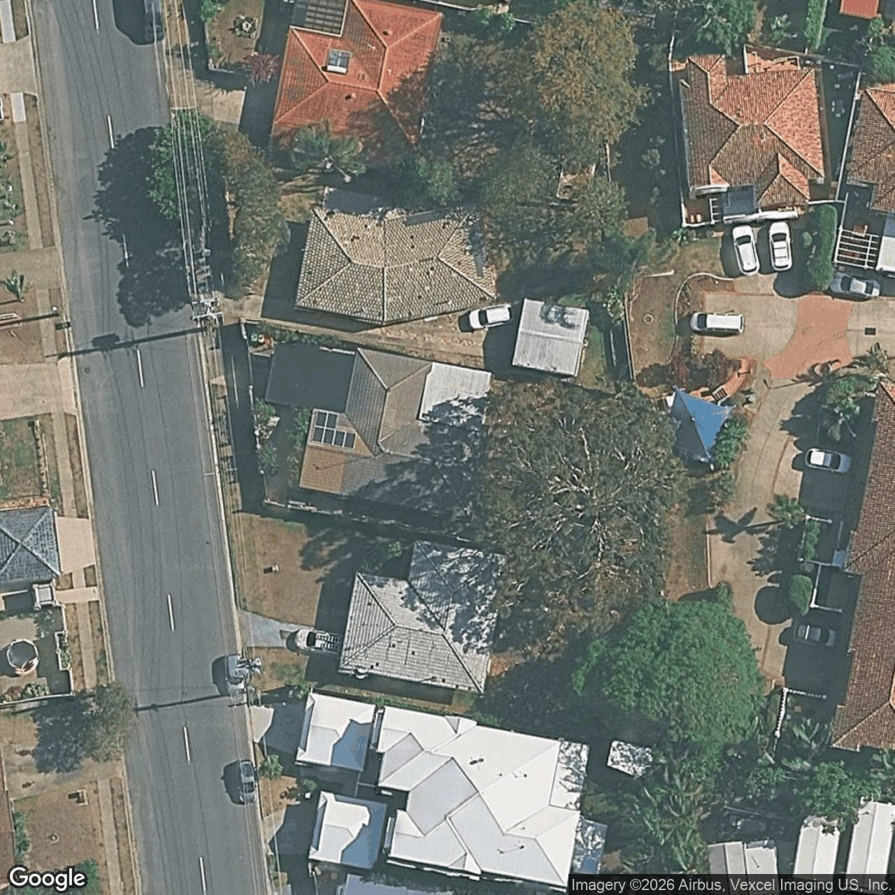 Aerial view of 27 Alec Avenue, Mermaid Waters QLD 4218