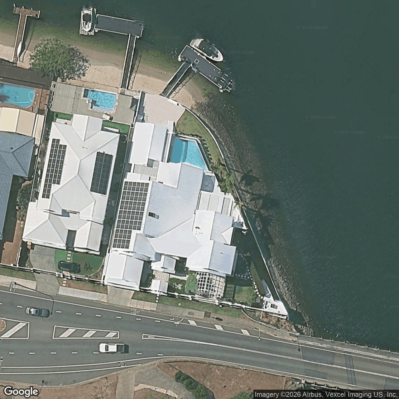 Aerial view of 43 Markeri Street, Mermaid Waters QLD 4218