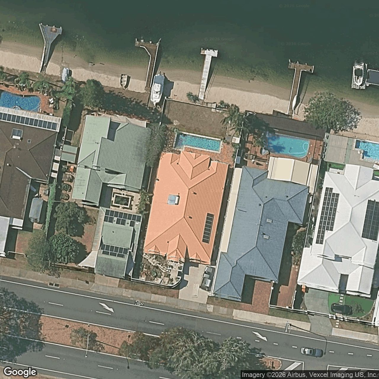 Aerial view of 49 Markeri Street, Mermaid Waters QLD 4218