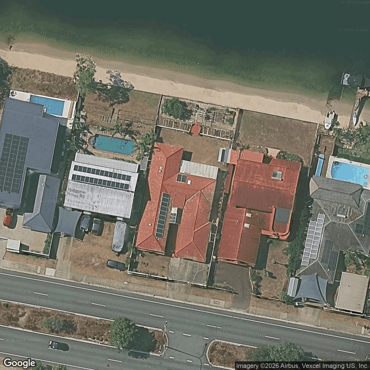 Aerial view of 67 Markeri Street, Mermaid Waters QLD 4218