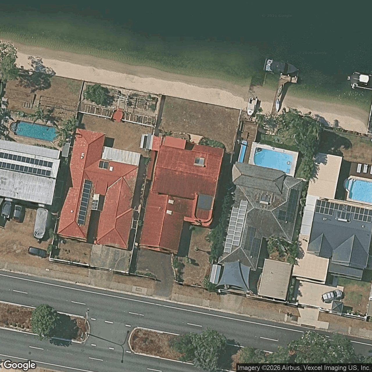 Aerial view of 65 Markeri Street, Mermaid Waters QLD 4218