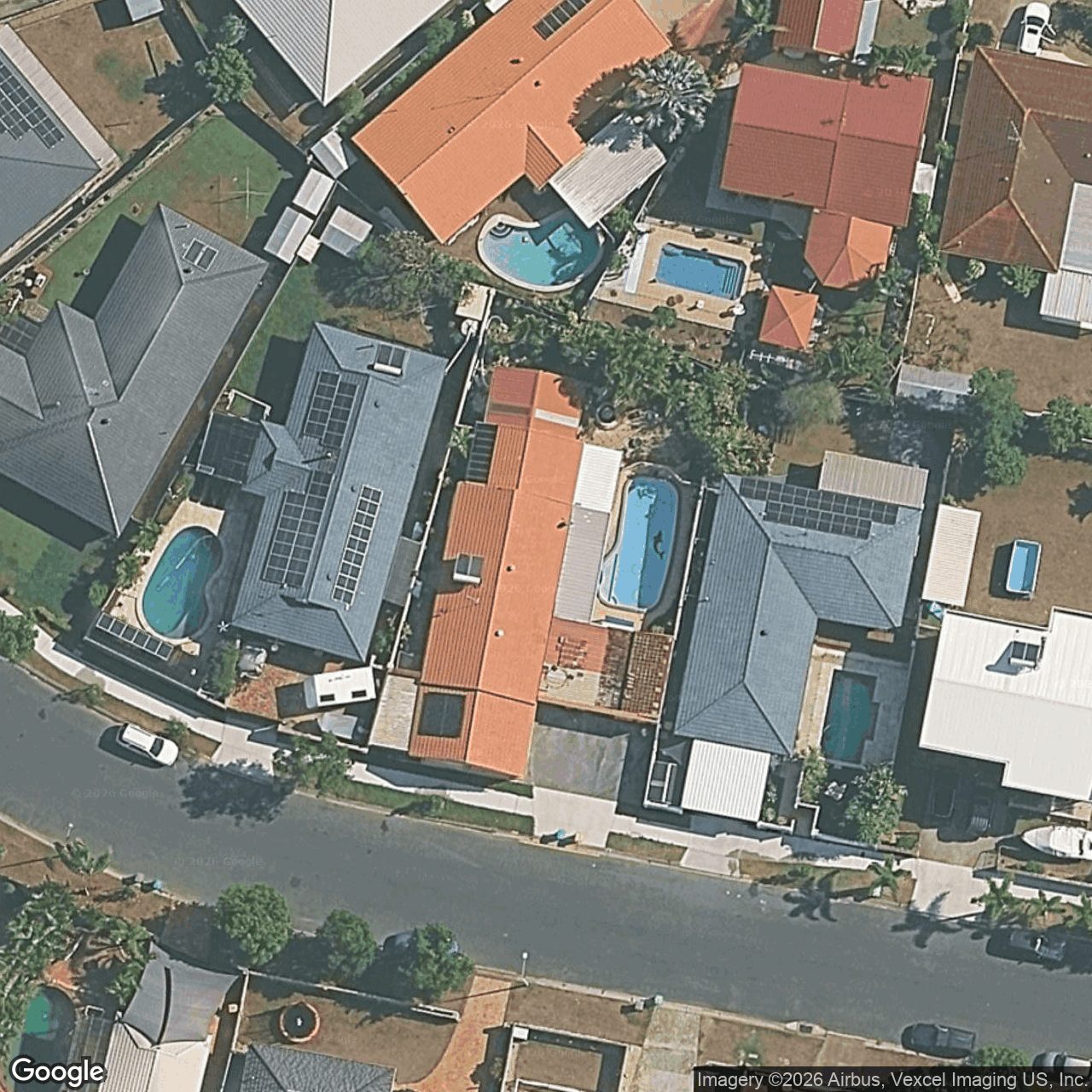 Aerial view of 21 Arcadia Drive, Mermaid Waters QLD 4218