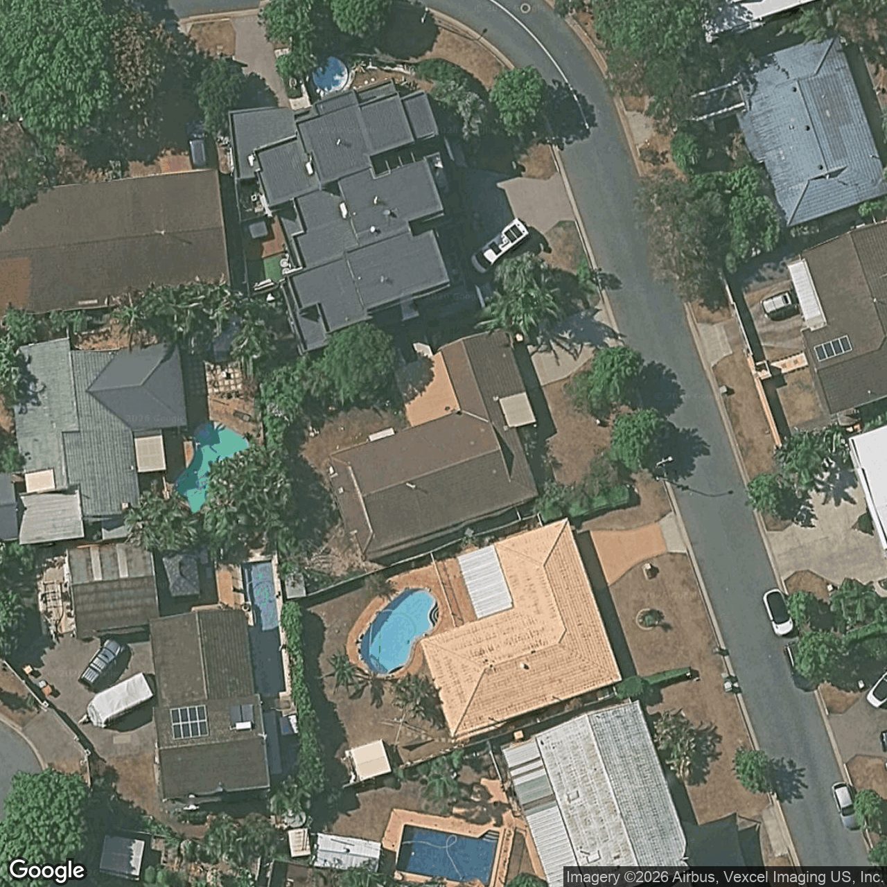 Aerial view of 8 Avanti Street, Mermaid Waters QLD 4218