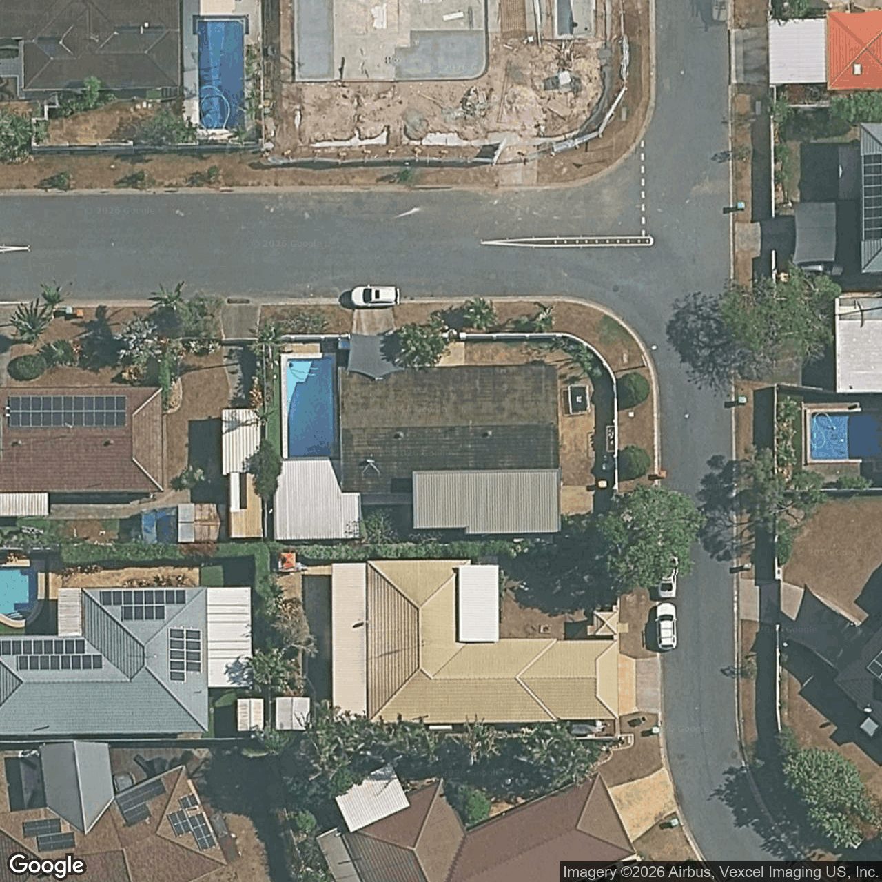 Aerial view of 3 Himalaya Street, Mermaid Waters QLD 4218