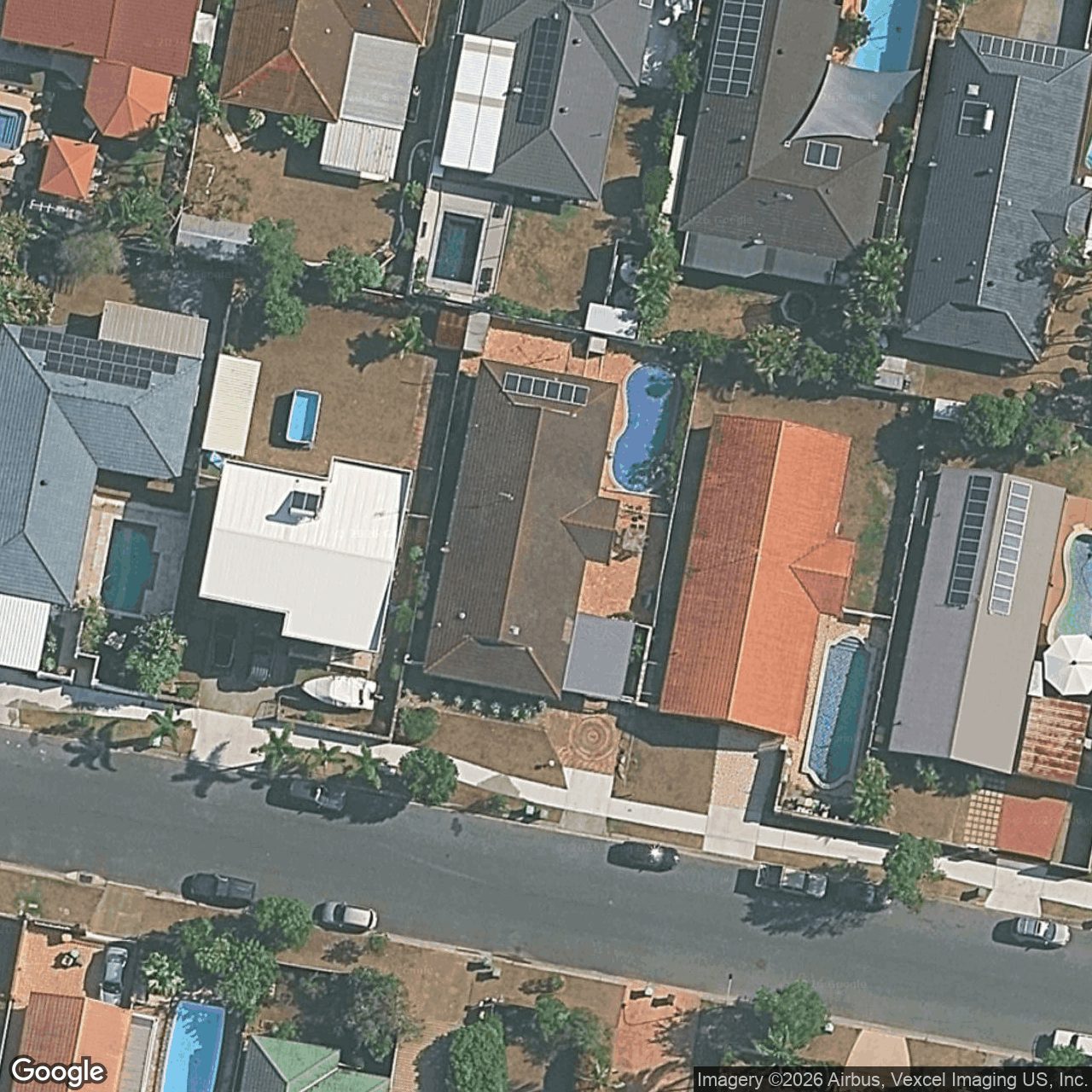 Aerial view of 15 Arcadia Drive, Mermaid Waters QLD 4218