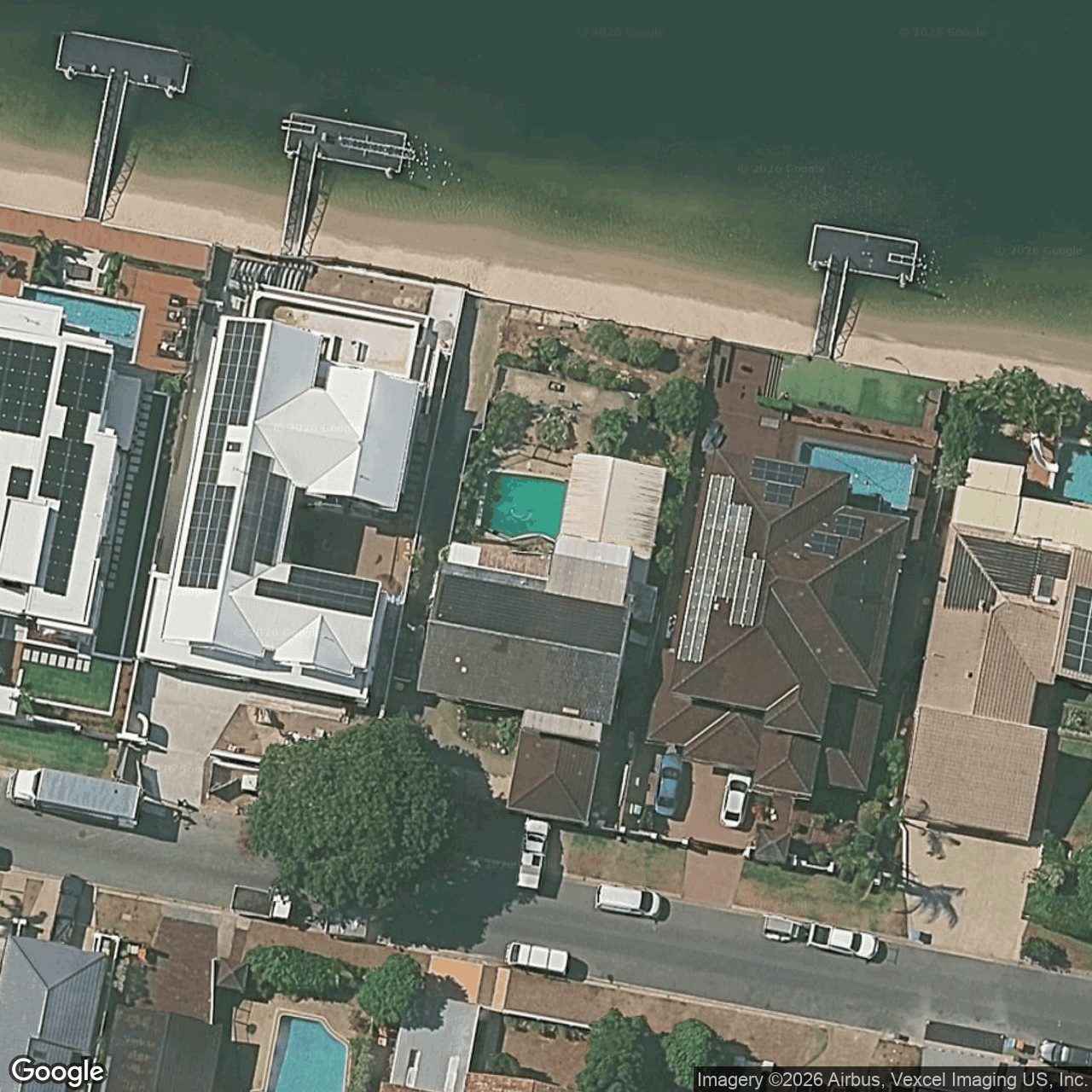 Aerial view of 24 Sundowner Court, Mermaid Waters QLD 4218