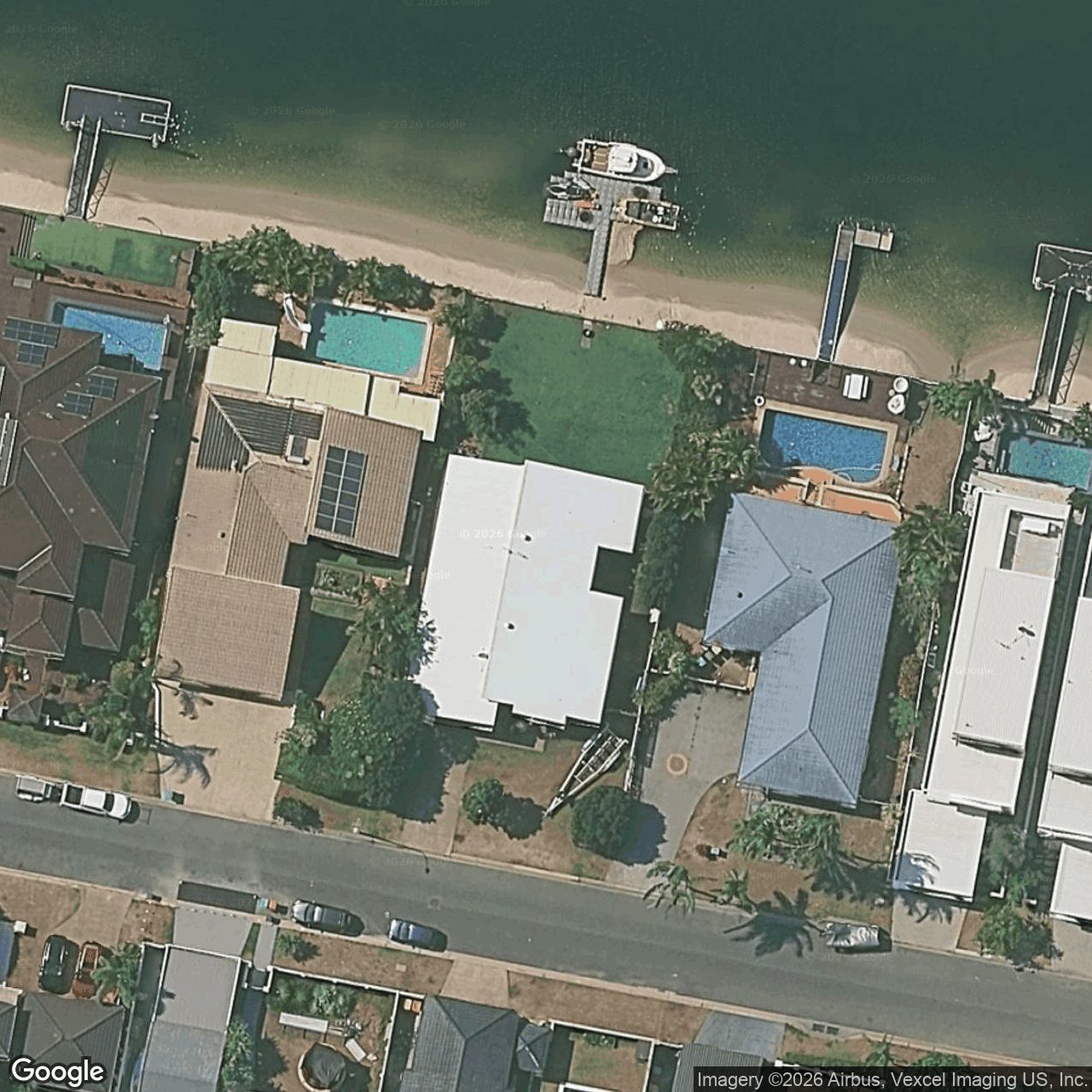 Aerial view of 30 Sundowner Court, Mermaid Waters QLD 4218