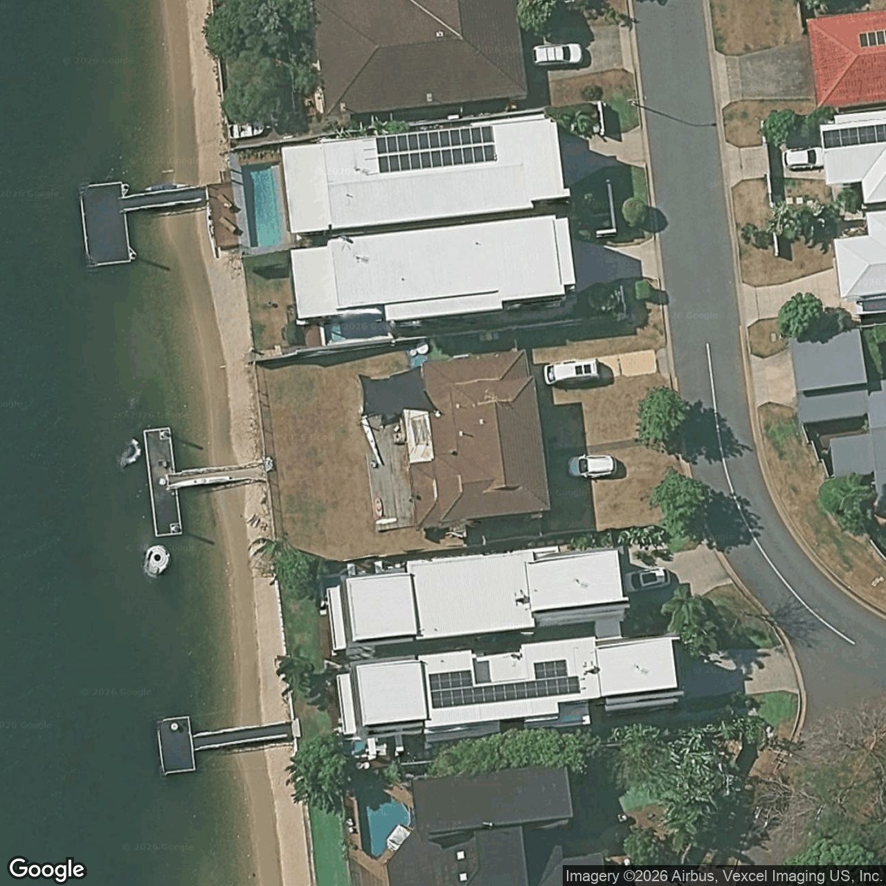 Aerial view of 16 Avanti Street, Mermaid Waters QLD 4218