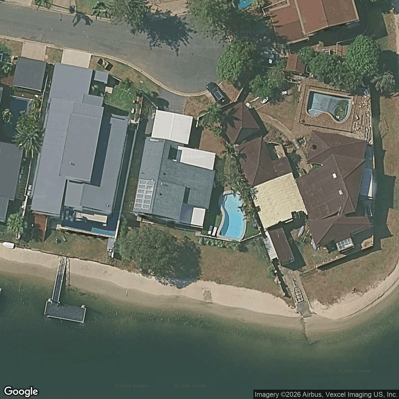 Aerial view of 35 Sundowner Court, Mermaid Waters QLD 4218
