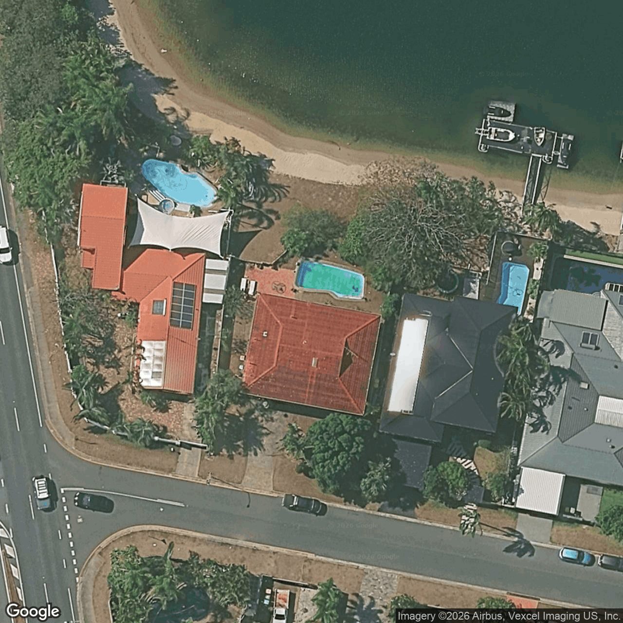 Aerial view of 4 Sundowner Court, Mermaid Waters QLD 4218