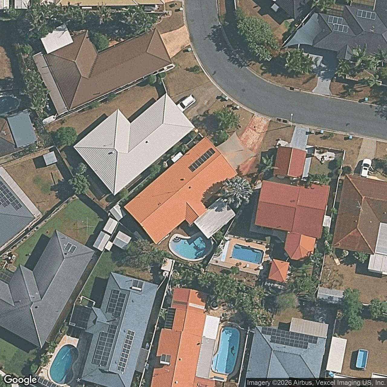 Aerial view of 18 Fairsky Avenue, Mermaid Waters QLD 4218