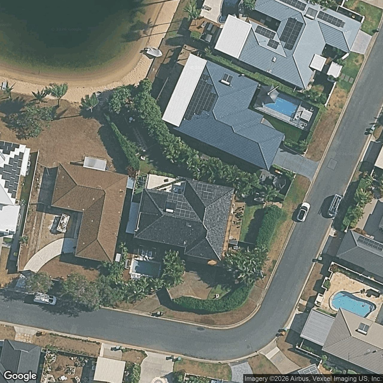 Aerial view of 20 Cadence Avenue, Mermaid Waters QLD 4218