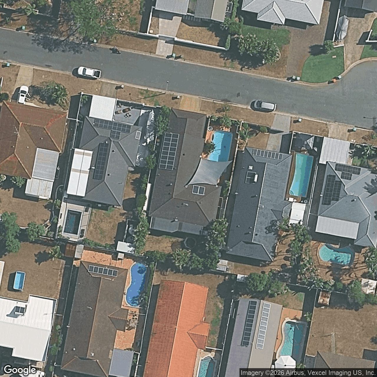 Aerial view of 10 Fairsky Avenue, Mermaid Waters QLD 4218