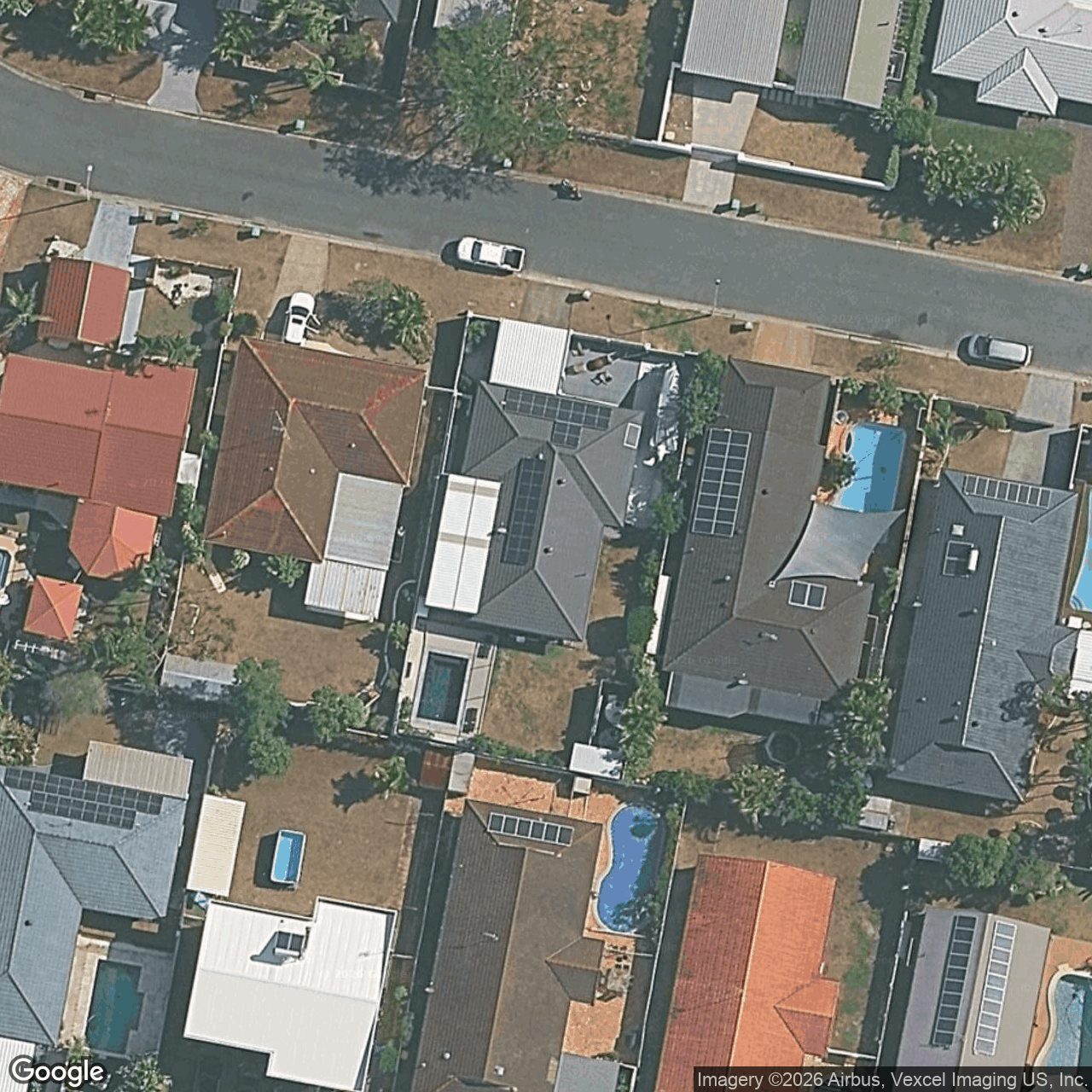 Aerial view of 12 Fairsky Avenue, Mermaid Waters QLD 4218