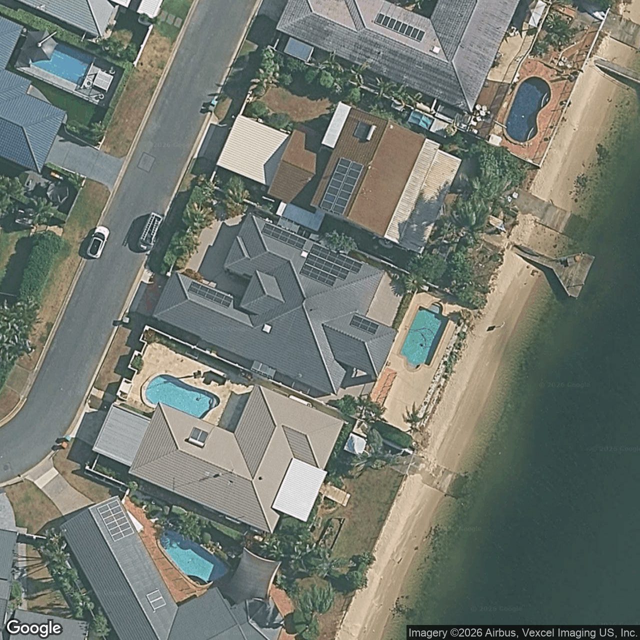 Aerial view of 31 Cadence Avenue, Mermaid Waters QLD 4218