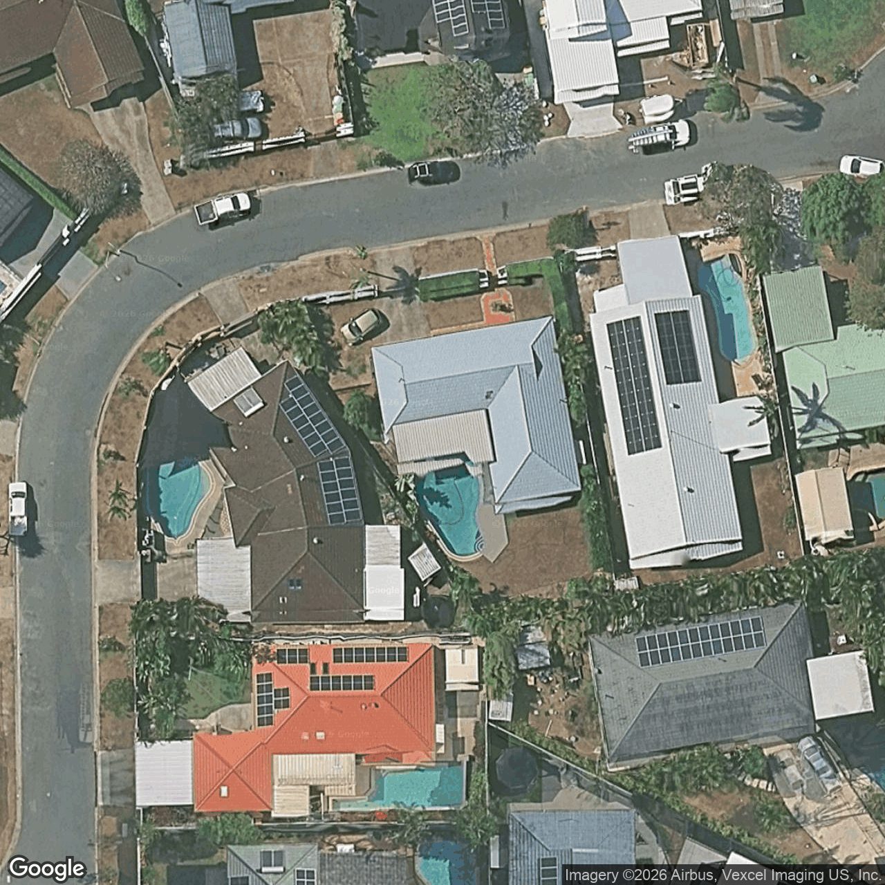 Aerial view of 23 Fairsky Avenue, Mermaid Waters QLD 4218