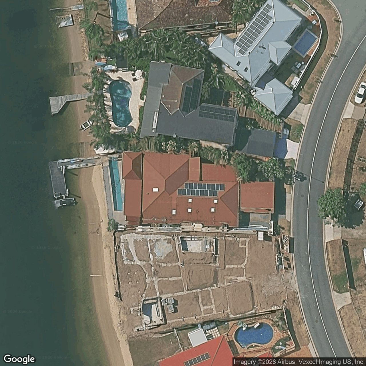 Aerial view of 78 Sovereign Drive, Mermaid Waters QLD 4218