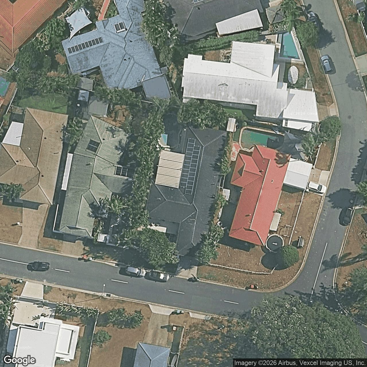 Aerial view of 61 Sovereign Drive, Mermaid Waters QLD 4218