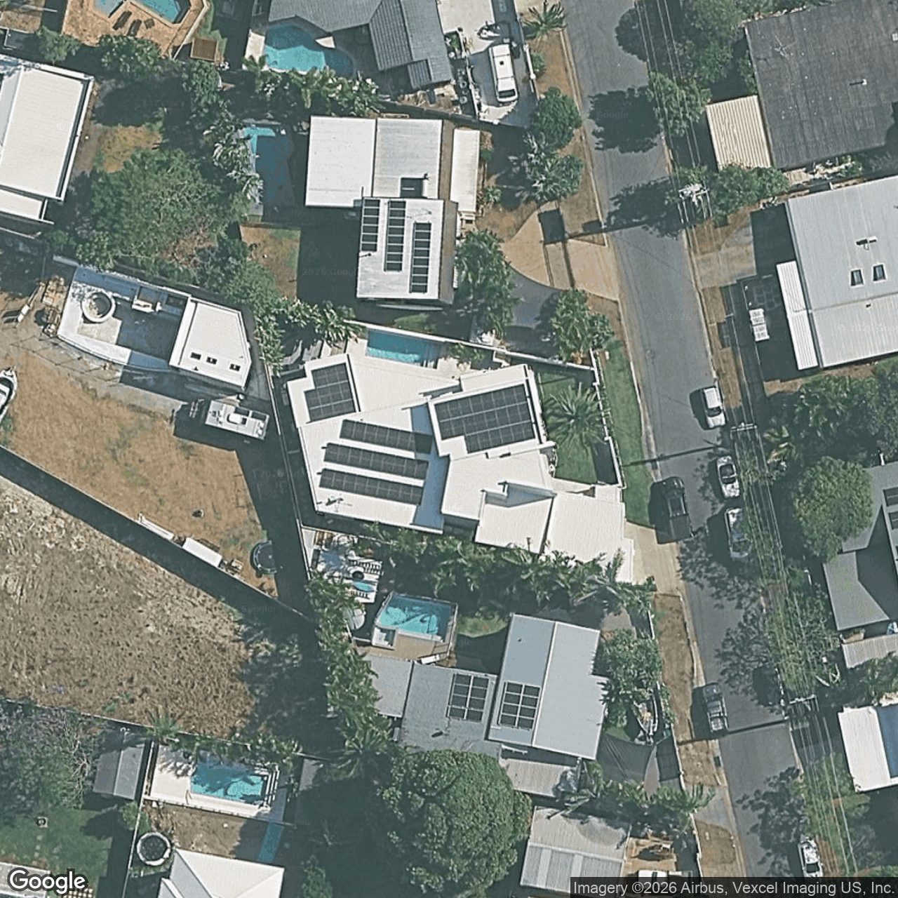 Aerial view of 6 Yeringba Street, Mermaid Waters QLD 4218